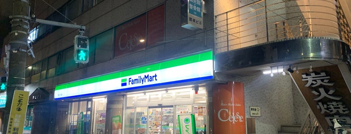 FamilyMart is one of ネ申スポット🏪🚉🏬.