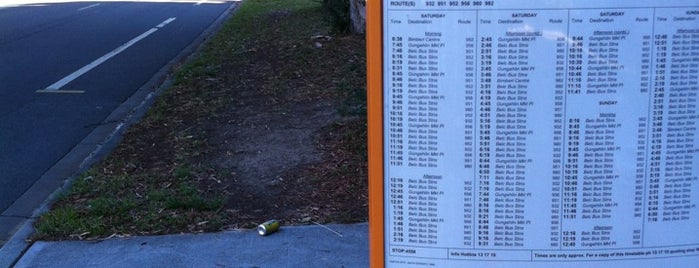 Bus Stop (#4558) is one of Numbered bus stops.