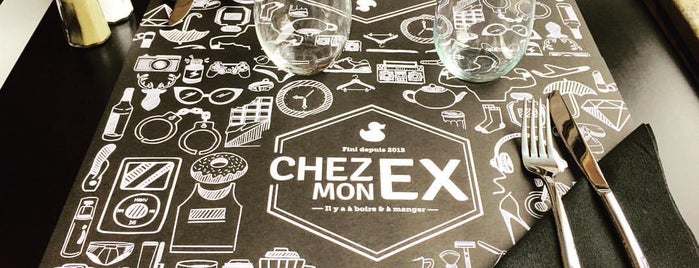 Chez Mon Ex is one of Lugares guardados de Elisabeth.