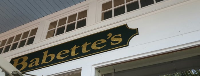 Babette's Restaurant is one of Long Island.