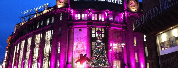 Galeries Lafayette is one of Stras.