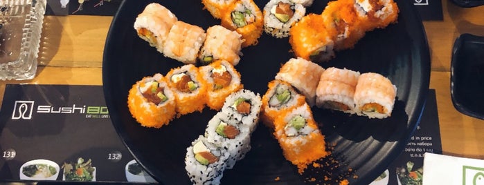 Sushi Box is one of Locais curtidos por Cansu.