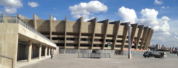 Estádio Governador Magalhães Pinto (Mineirão) is one of The Seven Ten Split Bagde.