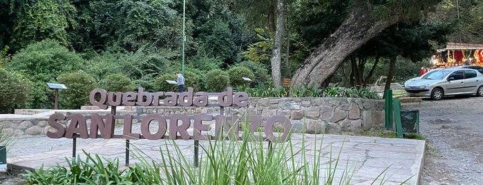 Quebrada de San Lorenzo is one of Salta.