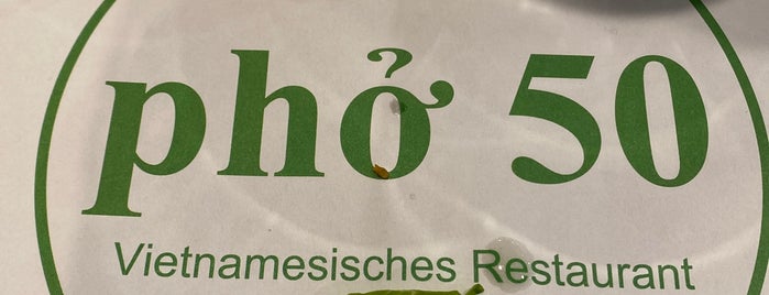 pho 50 is one of Zürich -Restos.