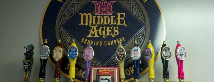 Middle Ages Brewing Company is one of NY Breweries-Upstate.