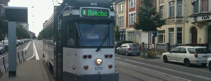 Tram 4 | Gent UZ > Gentbrugge Moscou is one of Veraさんのお気に入りスポット.