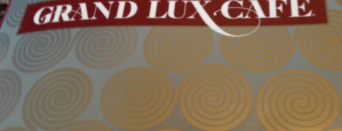 Grand Lux Cafe is one of Houston 2012.