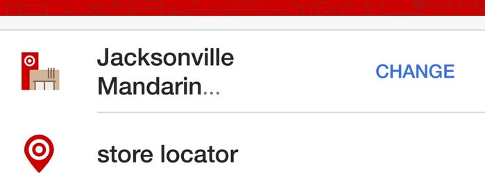 Target is one of Jacksonville.