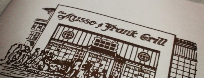 Musso & Frank Grill is one of The American Steak Hunt.