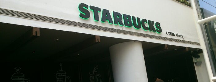 Starbucks is one of Orte, die Srinivas gefallen.