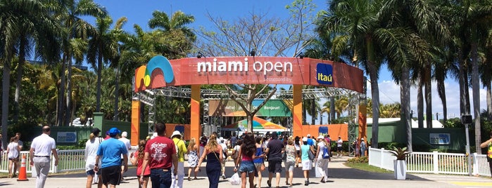 Miami Open is one of Places to try.