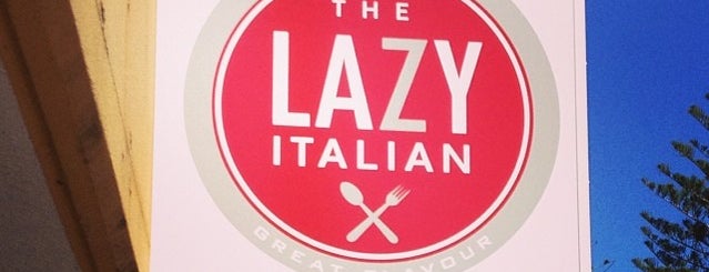 The Lazy Italian is one of Lieux qui ont plu à Fran.