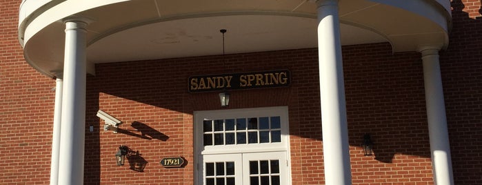 Sandy Spring Vol. Fire Department (Station 4) is one of More Fire Houses.