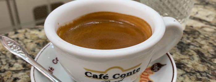 Café Conte is one of Best places to go.