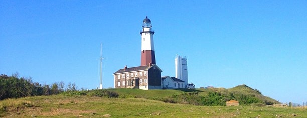 Montauk Light house is one of The Hamptons.