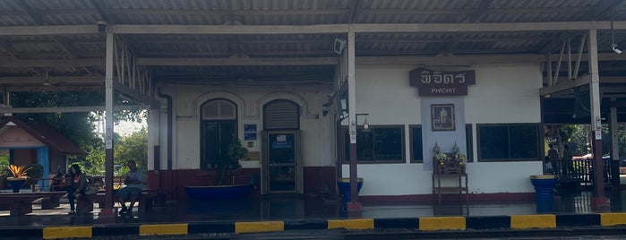 สถานีรถไฟพิจิตร (SRT1107) is one of พิจิตร, พิษณุโลก, เพชรบูรณ์.