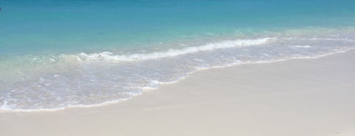 Grace Bay Beach is one of Foursquare 9.5+ venues WW.