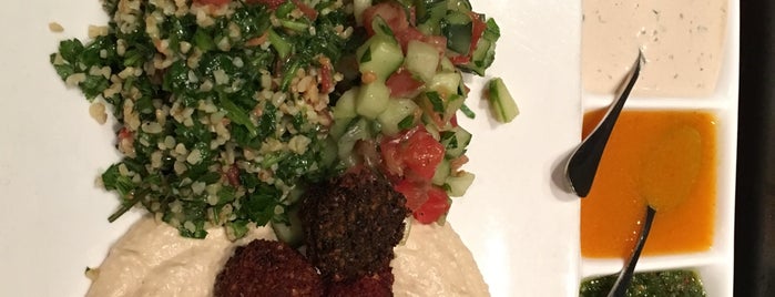 Taïm Falafel and Smoothie Bar is one of NYC Eats.