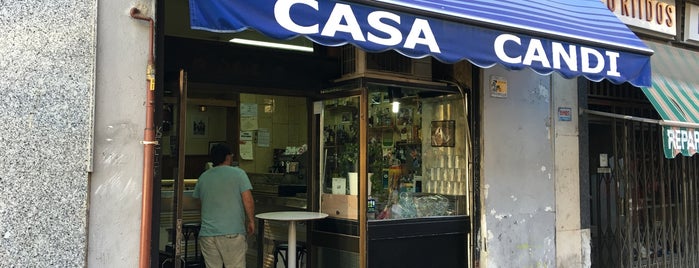 Casa Candi is one of Bares míticos de Madrid.