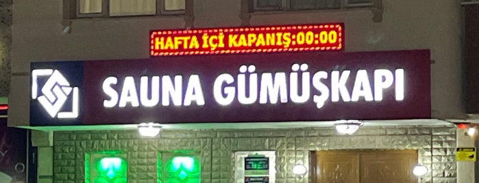 Sauna Gümüş Kapı is one of Locais curtidos por Mustafa Emre.