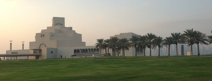 Museum of Islamic Art Park is one of Doha. Qatar.