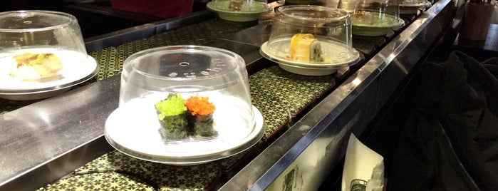 sushi'o black container is one of Shinchon - Food, 신촌-밥.