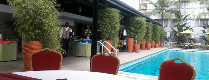 Panafric Poolside Restaurant is one of African restaurants in Nairobi.