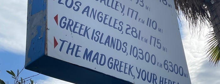 The Mad Greek is one of Diners, Drive-Ins, & Dives.
