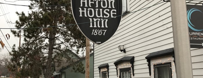 Afton House Inn is one of Good food.