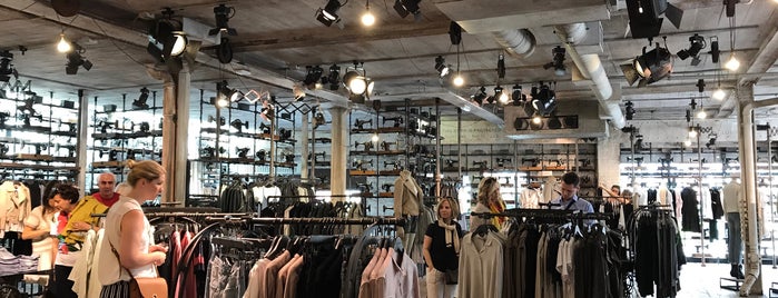 AllSaints is one of London shoping.