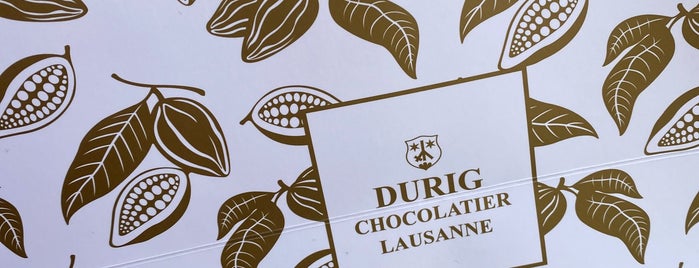 Durig Chocolatier is one of Lausanne.