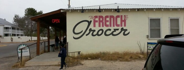The French Grocer is one of West Texas to-do.