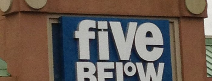 Five Below is one of Toms River Day.