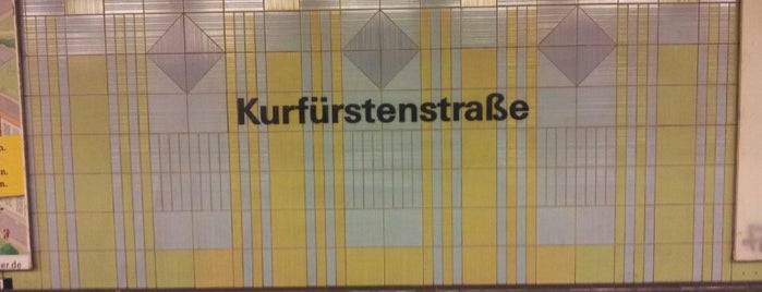 U Kurfürstenstraße is one of Berlin Deutschland U-Bhf.