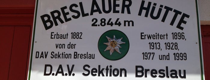 Breslauer Hütte is one of reis.