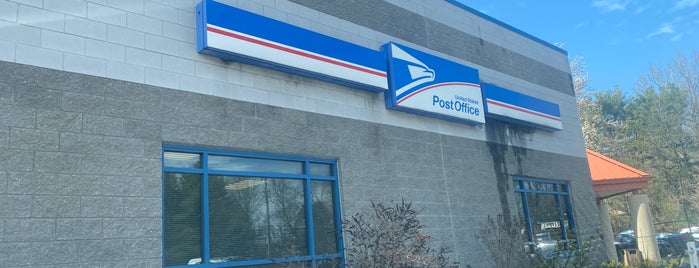 US Post Office is one of usual places.