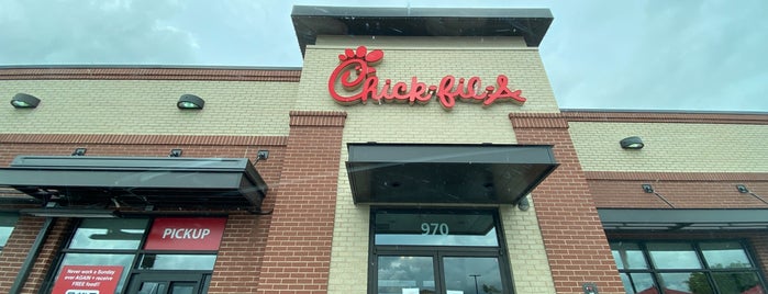 Chick-fil-A is one of Eves Trip To Mo.