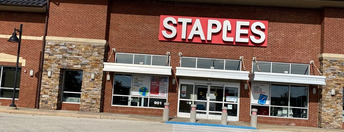 Staples is one of Shopping - Misc.