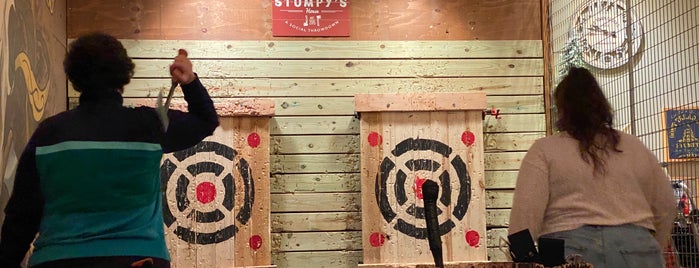 Stumpy's Hatchet House West Chester Axe Throwing is one of West Chester, PA.