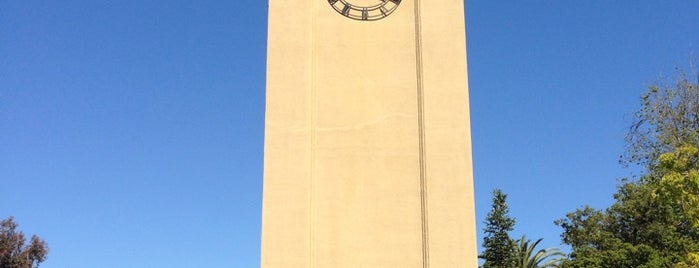 Stanford Clock Tower is one of Peter's Saved Places.