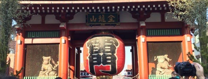 Kaminarimon Gate is one of ラブライブ! 聖地巡礼.