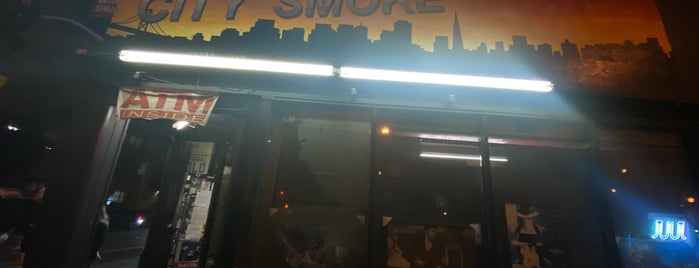 City Smoke & Vape Shop is one of Signage.