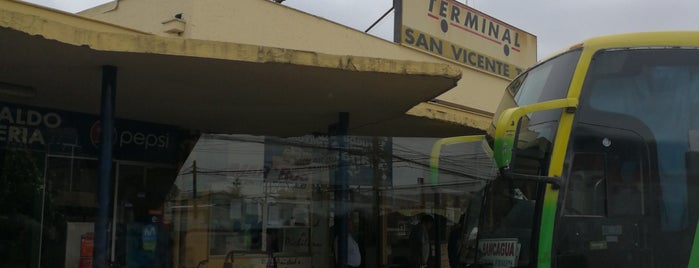 Terminal San Vicente de Tagua Tagua is one of Lugares de San Vicente de T. T..