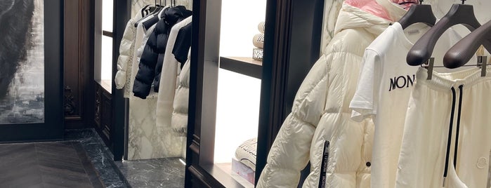 Moncler is one of Berlin shopping.