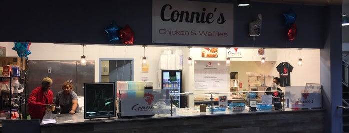 Connie's Chicken & Waffles is one of B’More to Try.