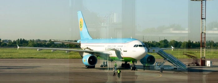Toshkent Xalqaro Aeroporti | Tashkent International Airport (TAS) is one of Jacqueline'nin Kaydettiği Mekanlar.