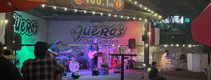 Guero's Oak Garden is one of Austin TX.