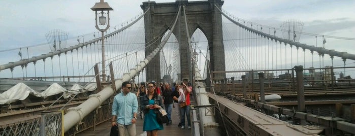 Brooklyn Bridge Promenade is one of New York City.