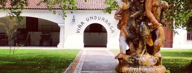 Viña Undurraga is one of Lugares favoritos de Cristiano.